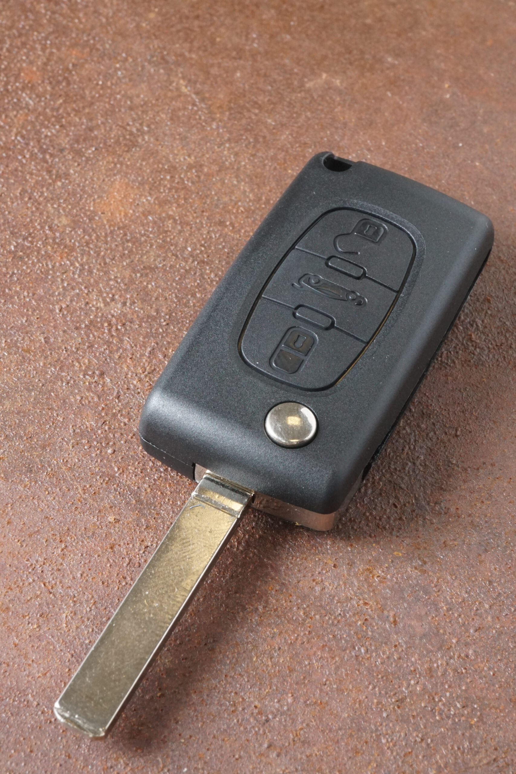 Schlüsselgehäuse kompatibel Peugeot 107 207 307 308 407 2 Tasten